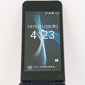 AQUOS ケータイ SH-01J docomo ブルーブラック c07615