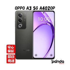 【あすつく、土日、祝日発送、店舗受取可】新品未開封品【Nランク】Y!mobile版SIMフリー OPPO A3 5G A402OP ブラック 4549046147899