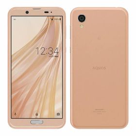 【中古】【安心保証】 AQUOS sense2 SHV43[32GB] au ピンクゴールド