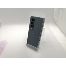 【中古】【赤ロム保証あり】SAMSUNG docomo 【SIMフリー】 Galaxy Z Fold4 12GB 256GB SC-55C グレイグリーン【ECセンター】保証期間1ヶ月【ランクB】