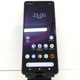 Xperia 1 III SOG03 au フロストパープル 送料無料 本体 c00869 【中古】