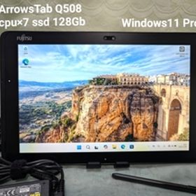 Fujitsu ARROWS Tab Q508/SE (CPU 7 SSD128GB /Windows11