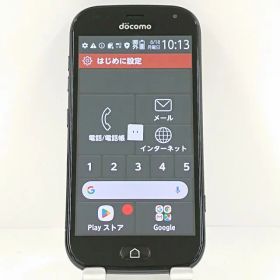 らくらくスマートフォン me F-01L ドコモ ブラック 送料無料 本体 c13956 【中古】
