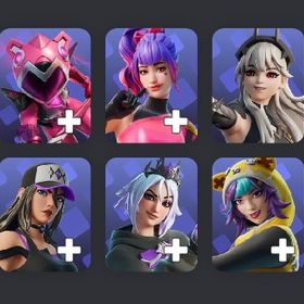 画像(合計5枚分)のアイテムいずれかを複数所持している垢探してます。| フォートナイト(Fortnite)のアカウントデータ、RMTの販売・買取一覧