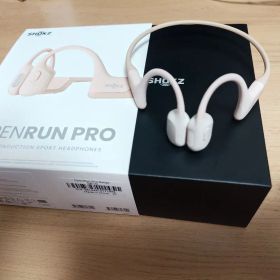 完動品 SHOKZ OPENRUN PRO 骨伝導イヤホン ベージュ