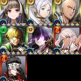 『クリスタル３６００個』エチカ＋フリーレン＋ヒーローサイタマなど『初期アカウント』２ | グラサマ(グランドサマナーズ)のアカウントデータ、RMTの販売・買取一覧