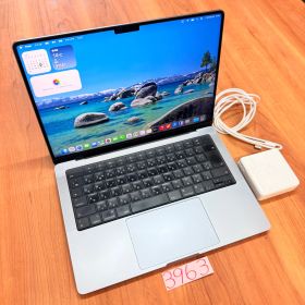 【動作確認済み】 MacBook pro 14インチ 2021 アップル Apple M1 MAX 64GB 1TB 動画編集可能 カメラ内蔵 ノートPC ノートパソコン SSD搭載 macOSインストール済み 【3963】