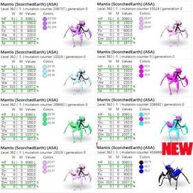 🎨 カマキリ全45カラー✨ 即納OK／高レベル・高ステ個体も多数出品中！ | ARK Survival Evolvedのアカウントデータ、RMTの販売・買取一覧