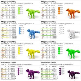 🎨 メガラプトル全16カラー✨ 即納OK／高レベル・高ステ個体も多数出品中！ | ARK Survival Evolvedのアカウントデータ、RMTの販売・買取一覧