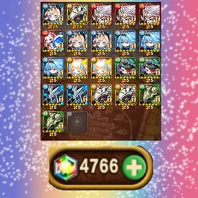 9167.セツナ＆エーテル+運UP60↑ | ポコダン(ポコロンダンジョンズ)のアカウントデータ、RMTの販売・買取一覧