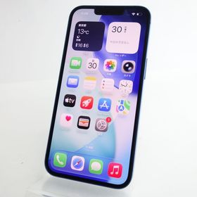 【SIMフリー】iPhone13 128GB ブルー 電池99％ 利用制限保証