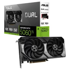 Dual GeForce RTX 5060 Ti 8GB GDDR7 OC Edition DUAL-RTX5060TI-O8G