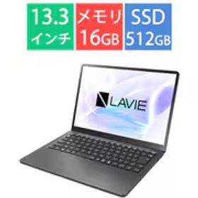 NEC エヌイーシー 【ヨドバシカメラ限定】ノートパソコン/LAVIE SOL/13.3型/Core i5-1335U/メモリ 16GB/SSD 512GB/Windows 11 Home/Office Home ＆ Business 2024/ムーンブラック PC-S1355JAB-YC