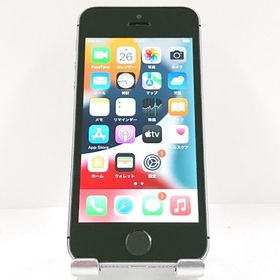 iPhoneSE 32GB au スペースグレイ c15654