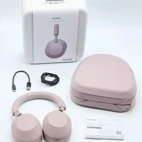 中古 SONY ワイヤレスノイズキャンセリングステレオヘッドホン WH-1000XM5 スモーキーピンク