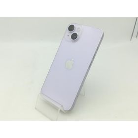 【中古】Apple au 【SIMフリー】 iPhone 14 512GB パープル MPX83J/A【大須】保証期間１ヶ月【ランクA】