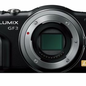 【中古】【非常に良い】パナソニック ミラーレス一眼カメラ LUMIX GF3 ボディ エスプリブラック DMC-GF3-K