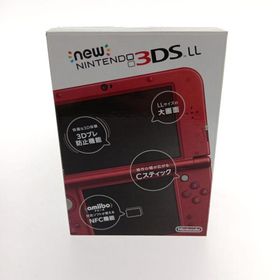 □□ Nintendo ニンテンドウ Newニンテンドー3DS LL RED-001 やや傷や汚れあり