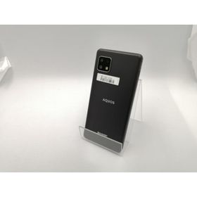 【中古】SHARP 楽天モバイル 【SIMフリー】 AQUOS sense4 lite ブラック 4GB 64GB SH-RM15【ECセンター】保証期間１ヶ月【ランクC】
