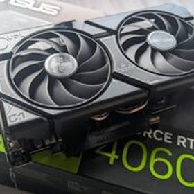 ASUS DUAL-RTX4060TI-O8G 8GB グラフィックボード 中古品