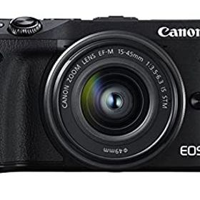 【中古】 Canon キャノン ミラーレス一眼カメラ EOS M3 レンズキット (ブラック) EF-M15-45mm F3.5-6.3 IS STM 付属 EOSM3BK-1545ISSTMLK