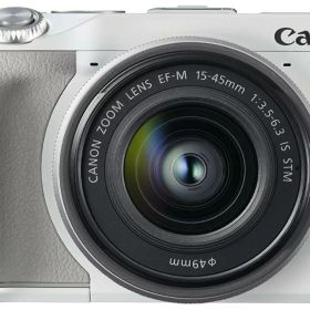 【中古】Canon キヤノン EOS M3 EF-M15-45 IS STM レンズキット ホワイト