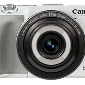 【中古】「非常に良い（無料延長保証）」Canon ミラーレス一眼カメラ EOS M3(ホワイト)・クリエイティブマクロ レンズキット EOSM3WH-CMLK