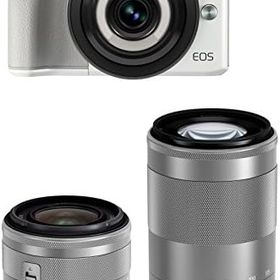 【中古】Canon ミラーレス一眼カメラ EOS M3(ホワイト)・クリエイティブマクロ トリプルレンズキット EOSM3WH-CMTLK
