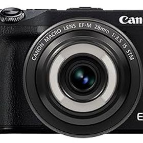 【中古】Canon ミラーレス一眼カメラ EOS M3(ブラック)・クリエイティブマクロ レンズキット EOSM3BK-CMLK