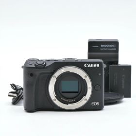 Canon キヤノン EOS M3 ボディ ブラック ミラーレス一眼レフカメラ【中古】
