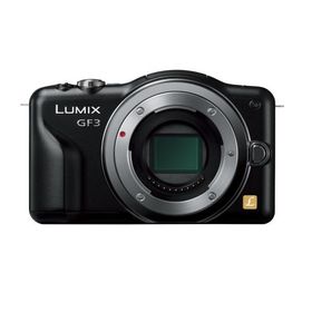 パナソニック ミラーレス一眼カメラ LUMIX GF3 ボディ エスプリブラック DMC-GF3-K