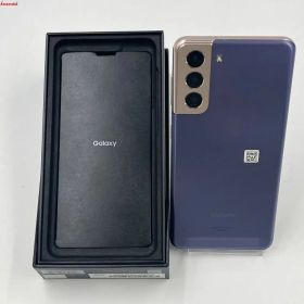 【中古】Galaxy S21 5G 256GB ファントムバイオレット SCG09 AU版SIMフリー 美品