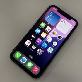 softbank iPhone XR 64GB MT002J/A A2106 ブラック SIMロック解除済