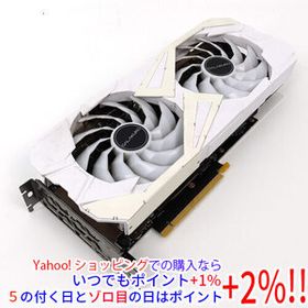 【中古】玄人志向グラボ GALAKURO GK-RTX3060Ti-E8GB/WHITE/LHR PCIExp 8GB