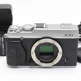 B+ (並品) FUJIFILM 富士フィルム X-E1 ボディ シルバー 初期不良返品無料 11-57