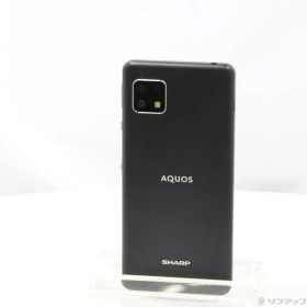 【中古】SHARP(シャープ) AQUOS sense4 lite 64GB ブラック ZKME2002BK 楽天 SIMフリー 【344-ud】