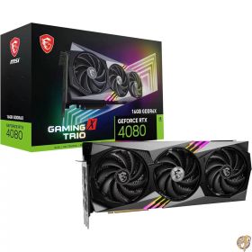 【ポイント3倍4日&5日】MSI GeForce RTX 4080 16GB GAMING X TRIO グラフィックスカード VD8292