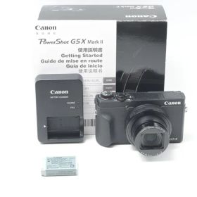 キヤノン Canon PowerShot G5 X Mark II ブラック