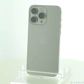 〔中古品〕 iPhone15 Pro Max 256GB ナチュラルチタニウム MU6R3J／A SIMフリー【352】