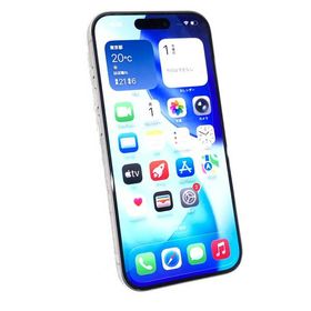 中古 Apple iPhone15 Pro 128GB ホワイトチタニウム MTU83J／A SIMフリー