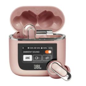 [在庫処分]JBL ハイブリッドノイズキャンセリング 完全ワイヤレスイヤホン Tour Pro 2 JBLTOURPRO2YURJN 聴色(ゆるし色) おしゃれ 在庫限り 新品 正規品 コードレス 充電式 イヤーホン ディスプレイ付