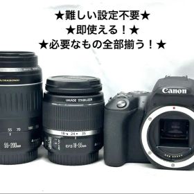 値下げ！Canon EOS Kiss X9 本体 + レンズ2本セット