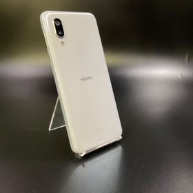 【全額返金保証】【最速発送】SHARP AQUOS sense3 plus 128GB ホワイト SIMフリー SH-M11 白ロム 動作確認済