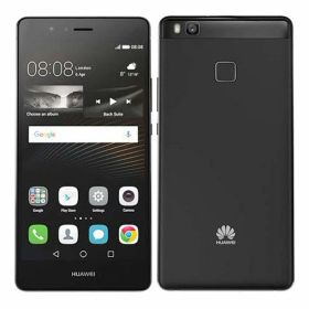 【中古】【安心保証】 HUAWEI P9 lite[16GB] SIMフリー ブラック