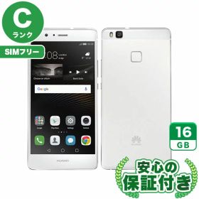 【ポイント5倍】SIMフリー HUAWEI P9 lite ホワイト16GB 本体[Cランク] Androidスマホ 中古 送料無料 当社6ヶ月保証