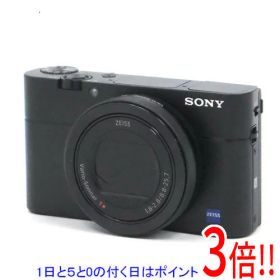 【1日と5.0のつく日、18日はポイント3倍！】【中古】SONY製 Cyber-shot DSC-RX100M5 ブラック 2010万画素 本体・液晶画面いたみ 元箱あり