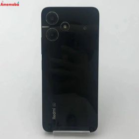 【中古】Xiaomi Redmi 12 5G 4GB 128GB ミッドナイトブラック XIG03 UQmo
