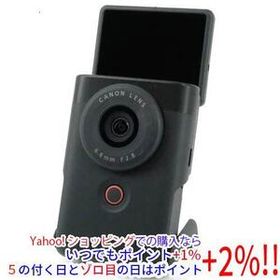 【中古】CANON製 Vlogカメラ PowerShot V10 ブラック 元箱あり