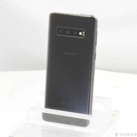 【中古】SAMSUNG(サムスン) GALAXY S10 128GB プリズムブラック SC-03L docomo 【295-ud】