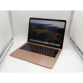 【中古】Apple MacBook Air 13インチ Corei5:1.6GHz 128GB ゴールド MREE2J/A (Late 2018)【なんば】保証期間１ヶ月【ランクB】